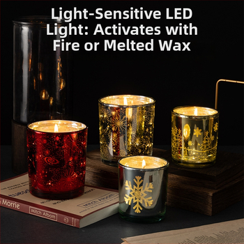 Nothing brändi lõhnav küünal valgusega juhitav, kruusikujuline, segatud vaha