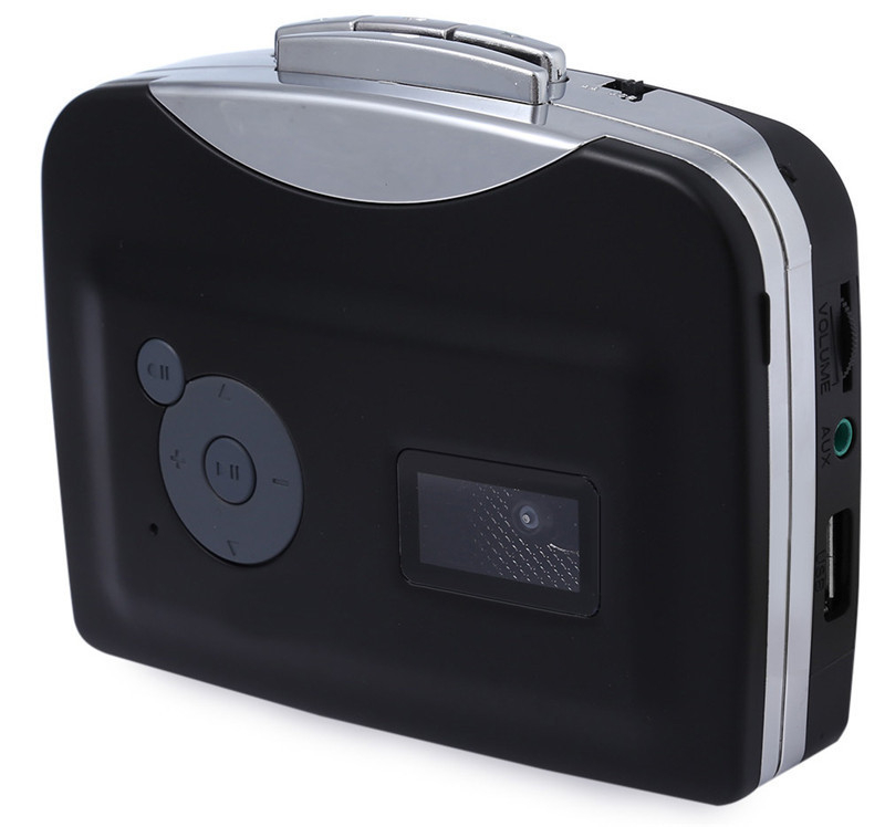 USB kasečių į MP3 keitiklis, dviejų kanalų stereo, modelis 230, SNR 98 dB, 5V, 5W, su įrašymo funkcija