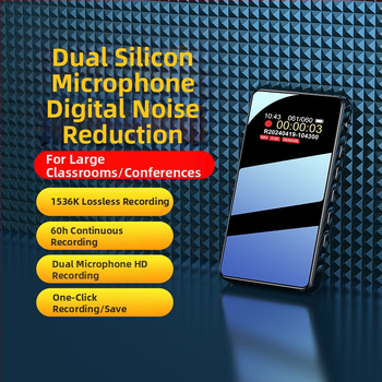 Įrašymo rašiklis WAV įrašas, įrašymo laikas 3300, USB 2.0 sąsaja, vienakryptis mikrofonas, korpusas iš cinko lydinio