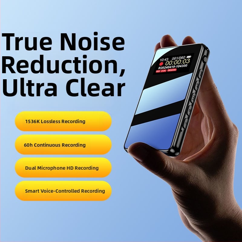 Įrašymo rašiklis WAV įrašas, įrašymo laikas 3300, USB 2.0 sąsaja, vienakryptis mikrofonas, korpusas iš cinko lydinio