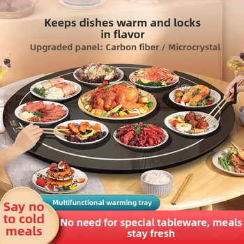 Išmanioji maisto šildymo plokštė su pastovia temperatūra, pritaikoma, 500W, 220V, svoris 600 g