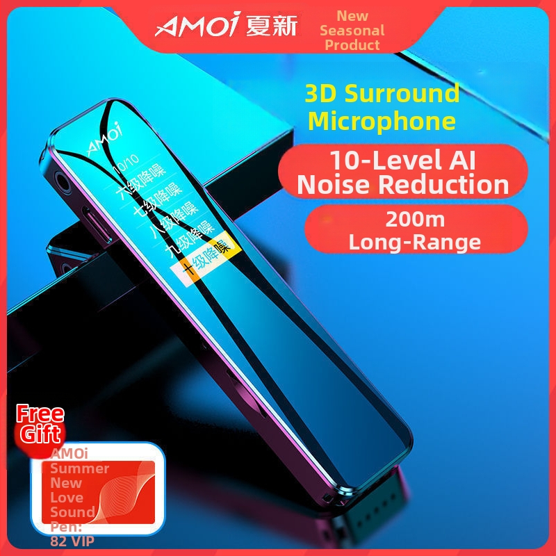 Balso įrašymo rašiklis pamokoms su TF kortele, ilgas budėjimo režimas