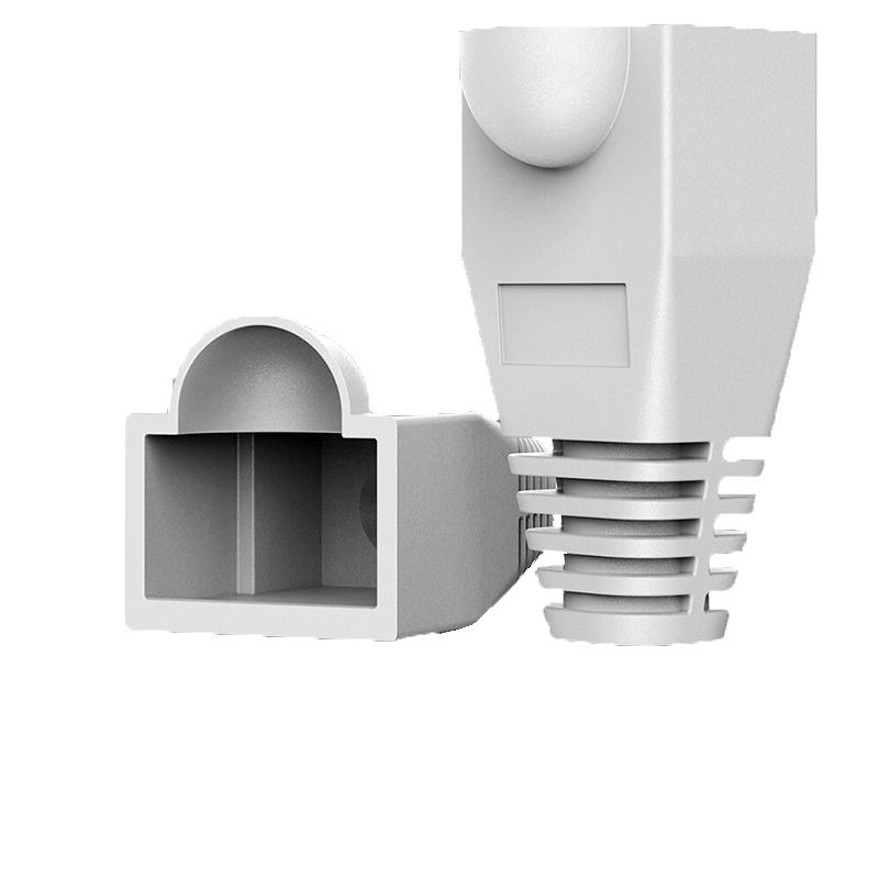 Cat6 RJ45 kristalų galvos jungtis, auksu padengta, Kingwire Kewell