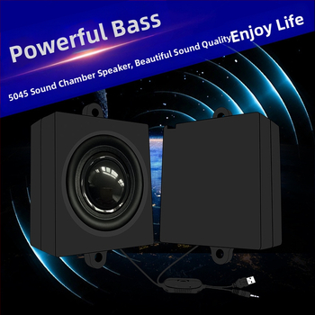 USB maitinamas kompiuterių garsiakalbis, 4 Ω, 3 W, dažnių atsakas 10–25000 Hz