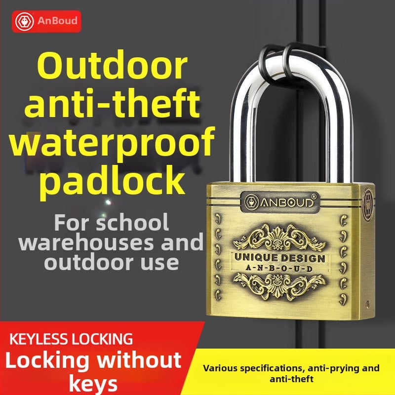 Namų spyna Tipas C – Anbond, lydinio plienas, šiuolaikiškas paprastumas