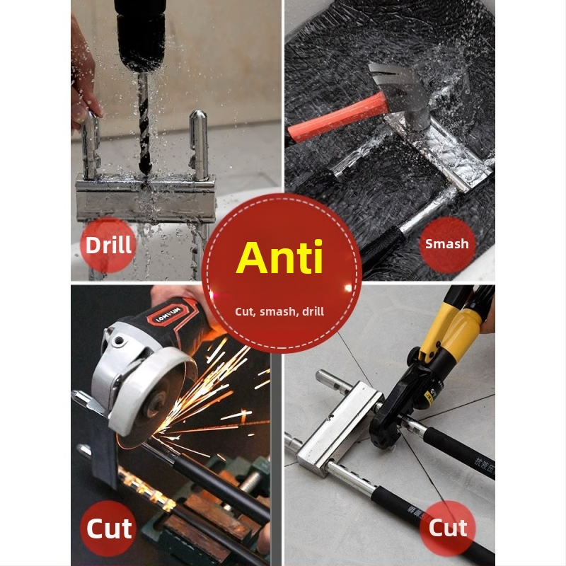 Încuietoare pentru ușă de sticlă, set încuietori în formă de U, oțel inoxidabil, model Jcblms, brand Neck Strength, stil modern minimalist