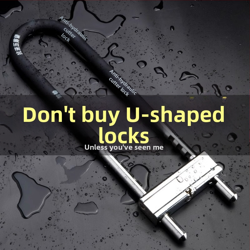 Încuietoare pentru ușă de sticlă, set încuietori în formă de U, oțel inoxidabil, model Jcblms, brand Neck Strength, stil modern minimalist