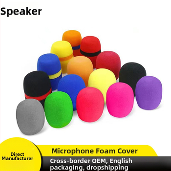 Mikrofono apsauginė dangtelis, modelis Mi cotton head, prekinis ženklas Voice Transounder, alias: Microphone sponge sleeve