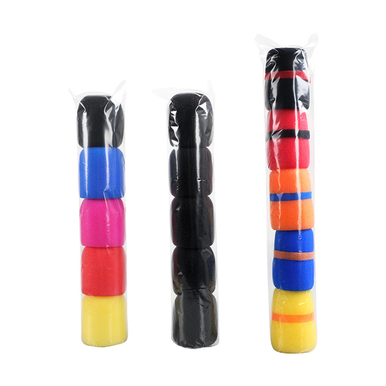 Mikrofono apsauginė dangtelis, modelis Mi cotton head, prekinis ženklas Voice Transounder, alias: Microphone sponge sleeve