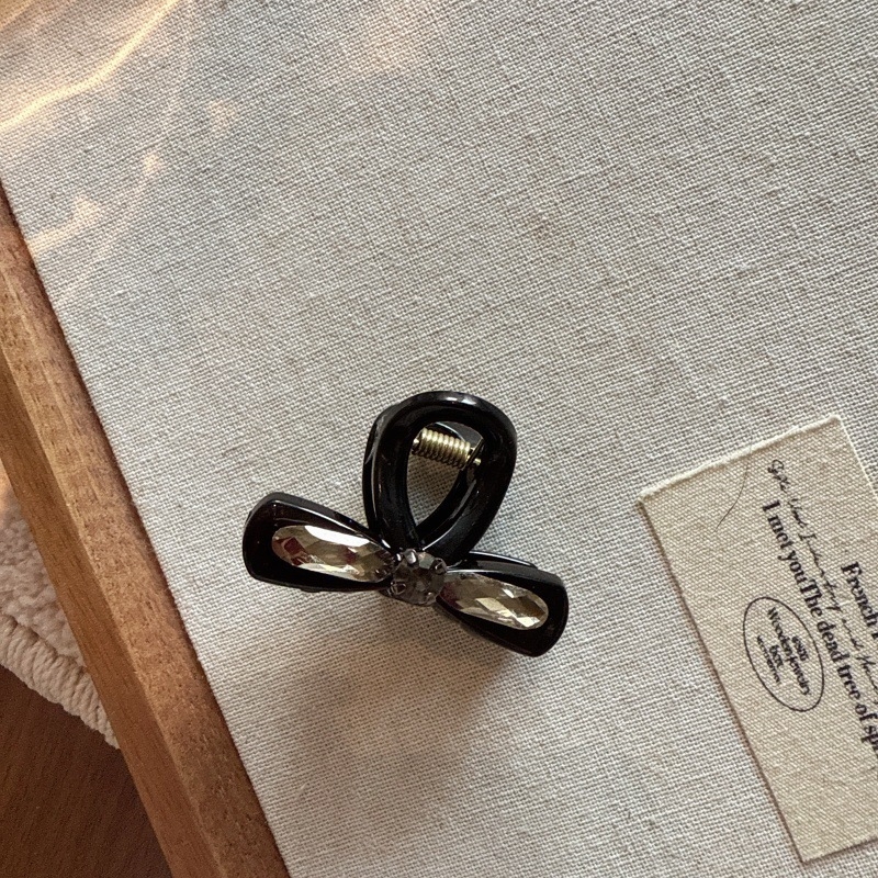 Elegantne kristallkiviga juukseklips, käsitöö