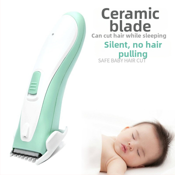 Ruli kūdikių elektrinis plaukų kirpimo įrenginys, įkraunamas, atsparus vandeniui, 2.4V