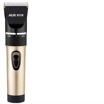 Aux A7 aparat za šišanje kose s keramičkom oštricom, izmjenjiva baterija 1200–2000mAh, trajanje rada 6–8 sati, dvostrano napajanje putem punjenja, opća uporaba za odrasle i djecu