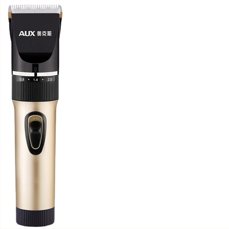 Aux A7 aparat za šišanje kose s keramičkom oštricom, izmjenjiva baterija 1200–2000mAh, trajanje rada 6–8 sati, dvostrano napajanje putem punjenja, opća uporaba za odrasle i djecu