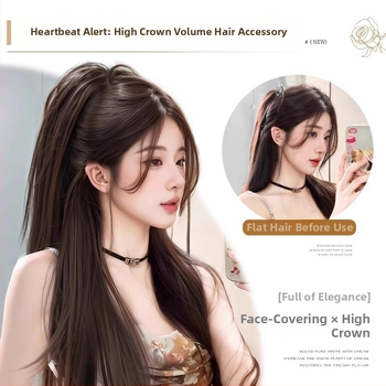 Parūka ar asti – Stils: matu saišķis, Modelis Graffiti Waterfall Straight, Mati matiem: augstas temperatūras vads, Apstrādes tehnoloģija: mehānisms