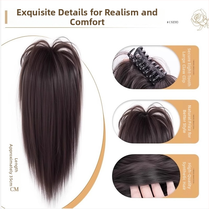 Parūka ar asti – Stils: matu saišķis, Modelis Graffiti Waterfall Straight, Mati matiem: augstas temperatūras vads, Apstrādes tehnoloģija: mehānisms