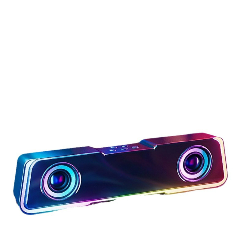 Bluetooth колонка за настолен компютър, 2 говорителя, 5W, Bluetooth 5.3, 100 Hz–20 kHz, обхват 10 м