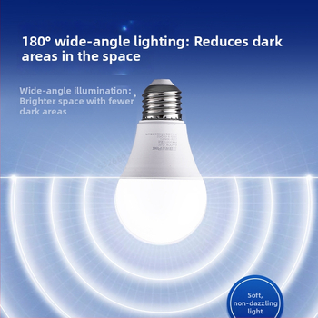 LED radaro jutiklio lemputė koridoriams ir laiptinėms, E27 sraigtinis lizdas, 220V, 95 lm/W, modelis PAK543071/PAK543072