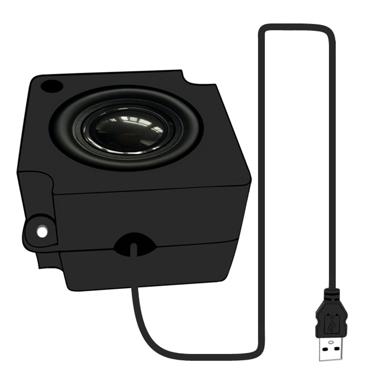 ERQU aktív hangfal 4Ω, 3W, 10–25000 Hz