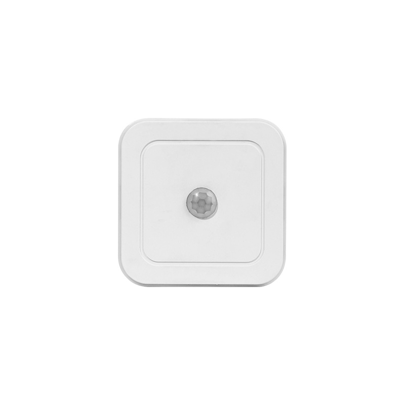 LED νυχτερινό φως με αισθητήρα ανθρώπινου σώματος και βύσμα US – Plug-in, διακόπτης επαγωγής, PS σκίαστρο, γεωμετρικό σχήμα, ≤36V, δυνατότητα εκτύπωσης λογότυπου