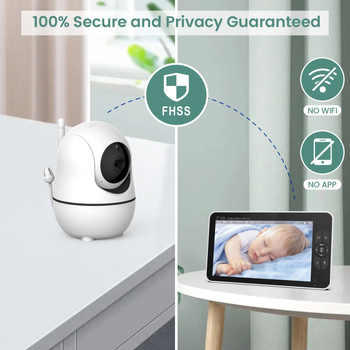 Smartree beebimonitor HD 1080P öise nägemise ja kahepoolse interkomiga