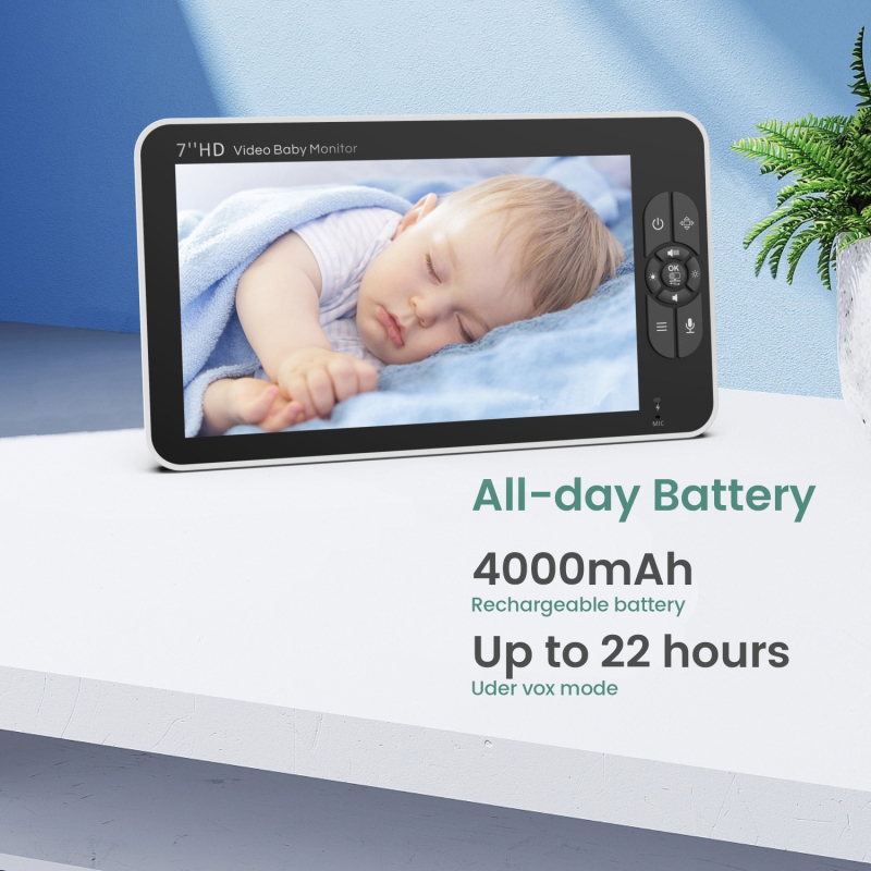 Smartree beebimonitor HD 1080P öise nägemise ja kahepoolse interkomiga