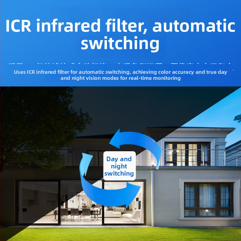 Vonkajšia bezpečnostná kamera s nočným videním, 4K rozlíšenie, 4 mm objektív, PoE napájanie (110-240V), IR dosah 30 m