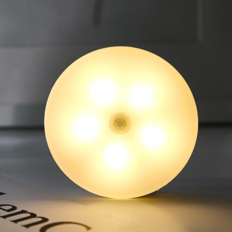 Νυχτερινό φως με ανίχνευση κίνησης και ρύθμιση φωτισμού, τροφοδοσία με μπαταρία, LED, μοντέλο SNL-2, μαγνητική τοποθέτηση, PC σκιά, κατάλληλο για διάδρομο, λόμπι ξενοδοχείου και οικία