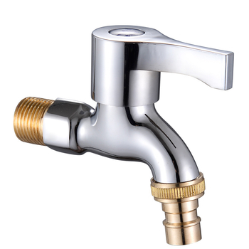 меден кран за пералня, въртящ се монтаж, керамичен клапан