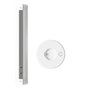 Επιτραπέζιο φωτιστικό γραφείου με RGB ambient φωτισμό, φωνητική ενεργοποίηση, USB διεπαφή, αναπαραγωγή μουσικής, ατμοσφαιρικό φως