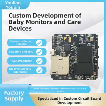 Youlian PCBA plokštė kūdikių stebėjimo kamerai ir priežiūros kamerai senjorams/naminiams gyvūnams – pritaikoma konfigūracija