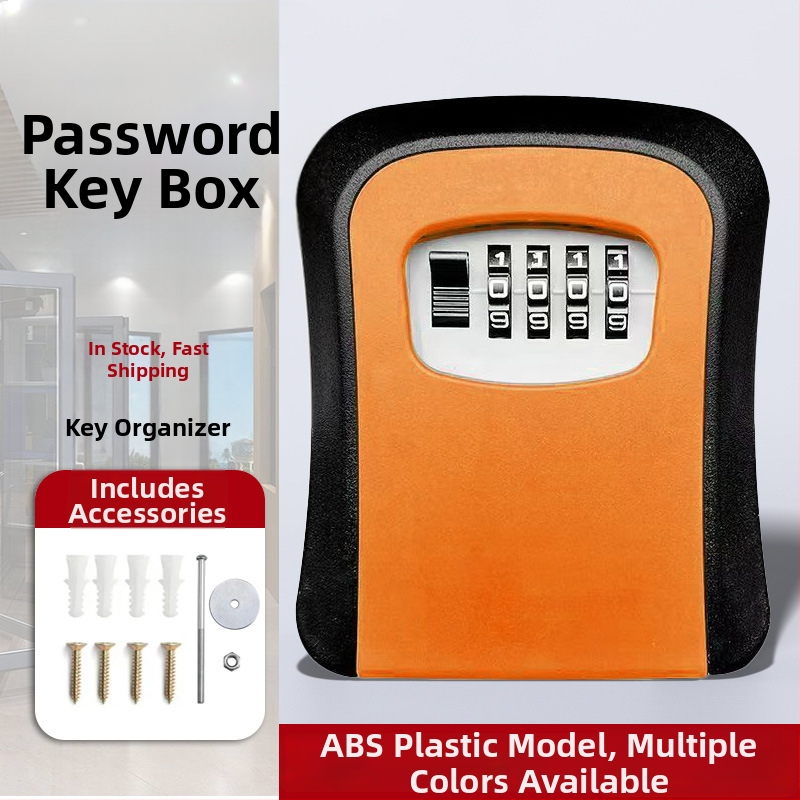 Cat-Eye dizaino raktų dėžutė, be gręžimo viešbučiams ir statybos aikštelėms, ABS plastikas, mechaninis užraktas G2L, prieiga kortele ir kombinaciniu užraktu