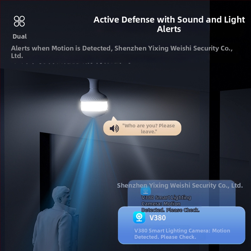 Belaidė vidaus stebėjimo kamera, panoraminė fisheye, objektyvas 1.44, minimali apšvietimas 0.001 lx, IR nuotolis 10 m, SNR > 48 dB, modelis Vrt-a8