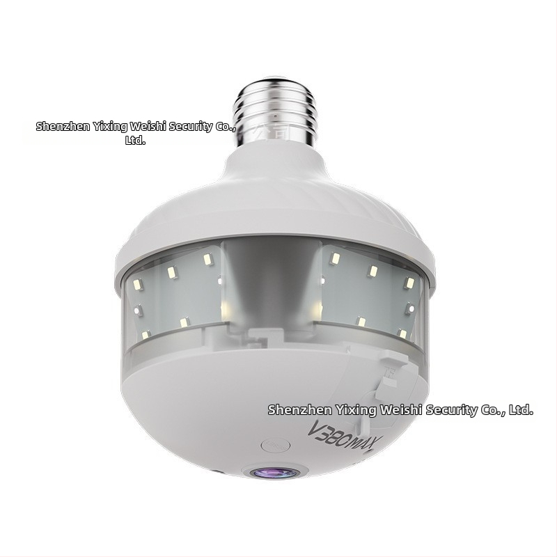 Belaidė vidaus stebėjimo kamera, panoraminė fisheye, objektyvas 1.44, minimali apšvietimas 0.001 lx, IR nuotolis 10 m, SNR > 48 dB, modelis Vrt-a8