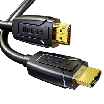 HDMI kabelis 2.0, 4K palaikymas, varinis laidininkas, auksu dengti jungtys, skirtas televizoriui, kompiuteriui, set-top box ir projektoriui