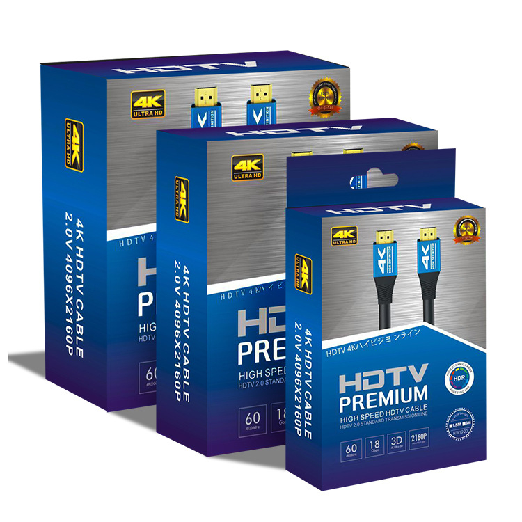 Televizijos HDMI laidas 2.0, auksu dengti jungtys, CCS laidininkas, palaiko paskirstymą