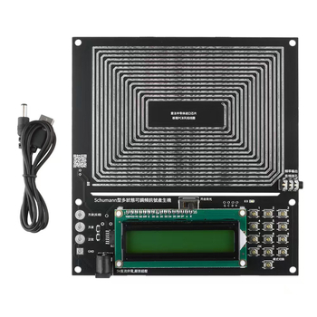 PAREK Šumannos bangų generatorius — grynas sinusinis signalas su FM, diapazonas 0,01 Hz–100 kHz, Maitinimas 5V 1A