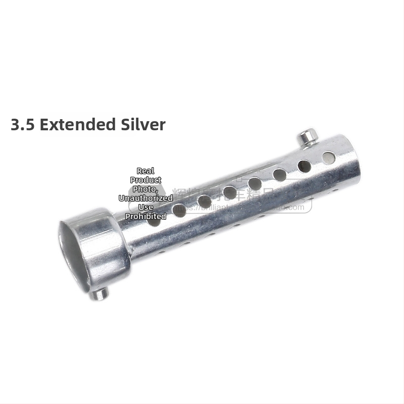 Modifikuotas motociklo išmetamųjų dujų vamzdis, Mopie Silencer, geležis, motociklo modifikacijai