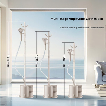 Midea tvaika gludināšanas iekārta drēbēm – rokas un vertikālais tvaika gludināšanas ierīce, sterilizācija un ērīšu noņemšana, modelis YGJ18DB, 111–240V