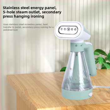 Portatīvā tvaika gludināšanas iekārta – piemērota studentu kopmītnēm, 600W, 111–240V AC, tilpums <0.8L, mehānisks darbības režīms