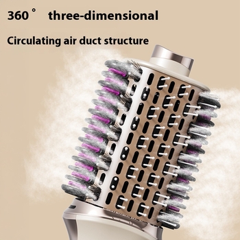 3-u-1 sušilo za kosu s toplim zrakom za ravnanje, volumen i uvijanje — NX-03 | AC motor, 50 W, 220 V, 3 brzine, hladan/topli zrak