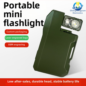 G5 uzlādes mini rokas LED lukturis, alumīnija sakausējums, 360° rotācija, 100–200 m diapazons