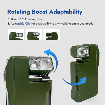 G5 uzlādes mini rokas LED lukturis, alumīnija sakausējums, 360° rotācija, 100–200 m diapazons