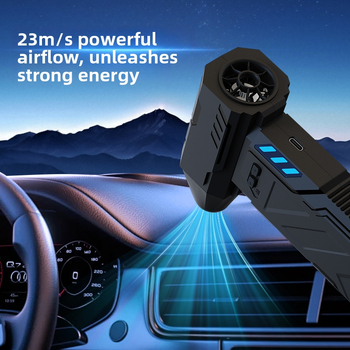 Rokas veidots pūšanas un sūkšanas ierīce kempingam — divpusēja izmantošana, 5V/2A, 150W, sūkšana 10000Pa, uzlādējama bezvadu, piepūšams