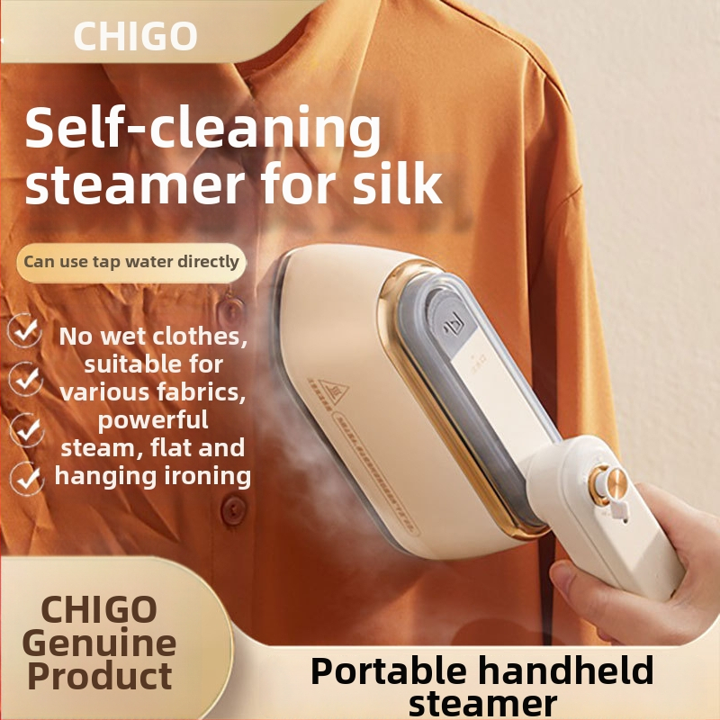 Chigo rokas tvaika žāvētājs drēbēm - jaudīgs tvaiks, portatīvs, griežama galva (Zīmols: Chigo; Spriegums: 111–240 V; Kategorija: Drēbju tvaika žāvētājs)