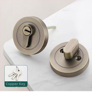 Yigu skrytá zámka na dvere pre vnútorné drevené dvere, zliatina zinku, moderný minimalistický štýl