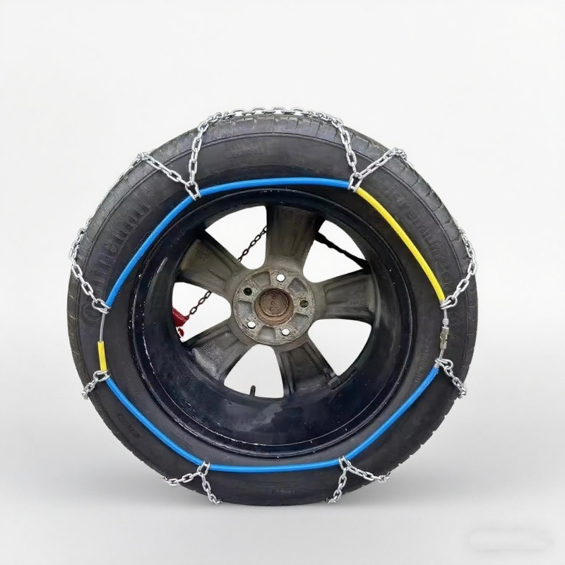 Antislip rehvi kett auto, mikroautodele ja maasturitele – segust terasest kett | Mudel KN anti-skid chain | Rehvi ühilduvus: konsulteerige