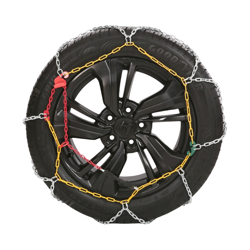 Antislip rehvi kett auto, mikroautodele ja maasturitele – segust terasest kett | Mudel KN anti-skid chain | Rehvi ühilduvus: konsulteerige