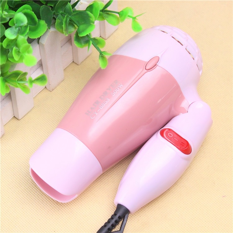 Mini sklopivo sušilo za kosu, 700W, 220V, četkasti motor, hladan/topli zrak, sklopiva ručka