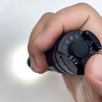Lanternă din aliaj de aluminiu cu LED, 3 W, baterie 2000 mAh, reîncărcabilă