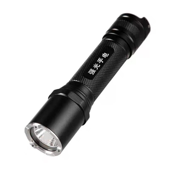 Lanternă din aliaj de aluminiu cu LED, 3 W, baterie 2000 mAh, reîncărcabilă